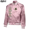 Alpha Kappa Alpha Chapter 24 Bomber Satin Jacket