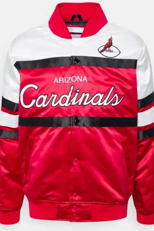 Arizona Cardinals Special Script Satin Jacket