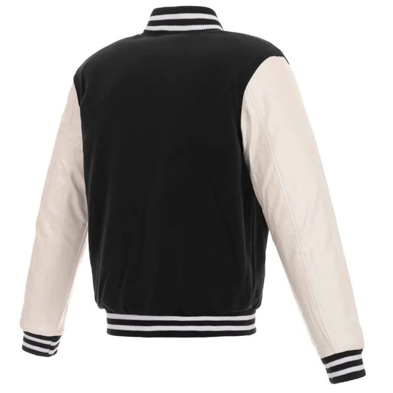 Arizona Cardinals Varsity Black and White Jackets