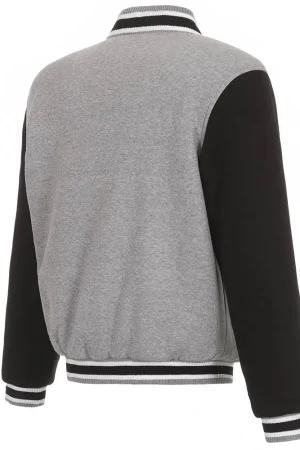 Arizona Cardinals Varsity Gray & Black Wool Jackets