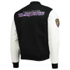 Baltimore Ravens Logo Black and White Varsity Jackets