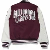 Billionaire Boys Club Maroon White Astro Varsity Jackets