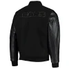 Black Chicago Bears Logo Varsity Jackets