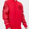 Brooklyn Nets Classic Triple Red Wool Jacket