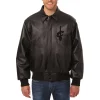 Cleveland Cavaliers Shirt Collar Leather Jacket