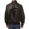 Cleveland Cavaliers Shirt Collar Varsity Leather Jacket