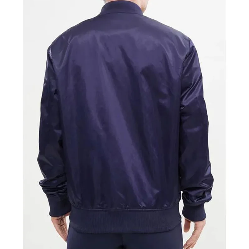 Dallas Cowboys Chest Hit Logo Satin Jackets