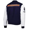 Denver Broncos Logo Navy and White Varsity Jackets