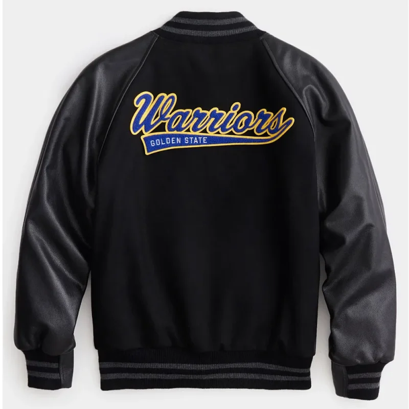 Golden State Warriors Varsity Black Jackets