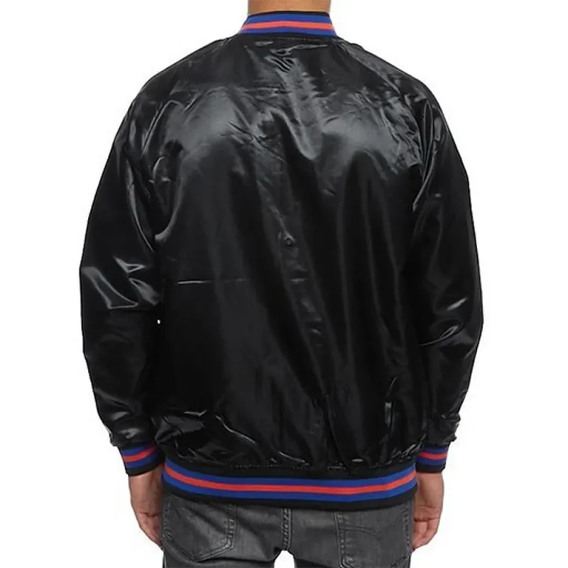 Hardwood Classics NY Knicks Satin Black Jackets