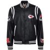 Kansas City Chiefs Jeff Hamilton Full-Snap Black Jackets