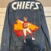 Kansas City Chiefs Varsity Jean Jacket