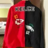 Kelce Mom Donna Kelce Re & Black Jacket