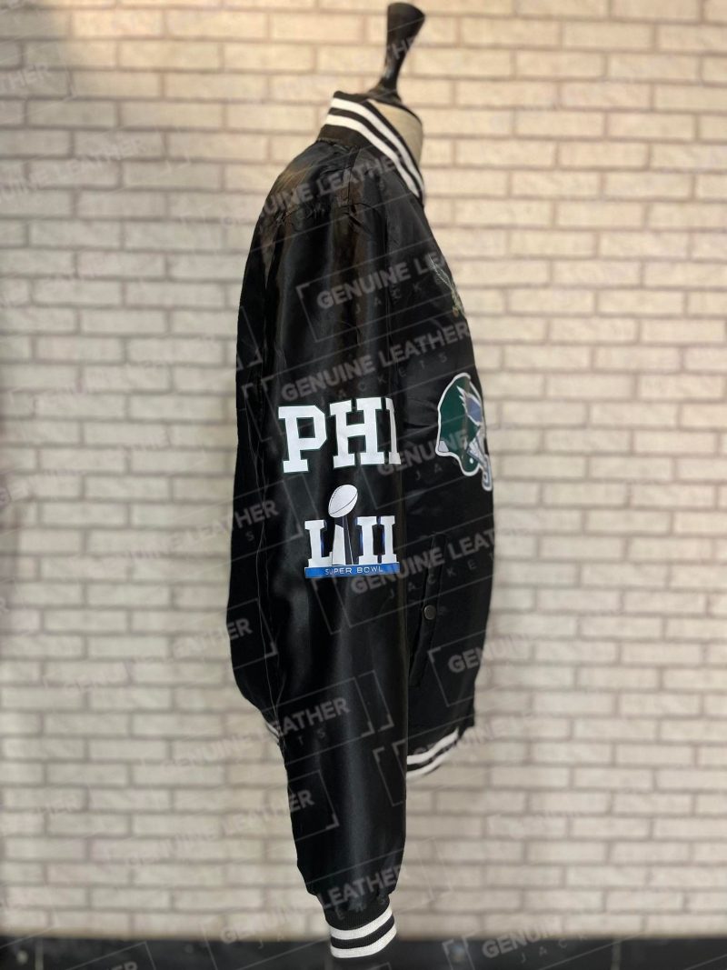 MA-1 Eagles Black Bomber Jacket