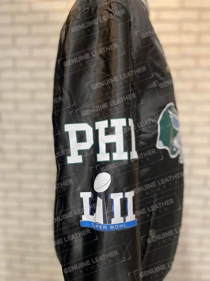 MA-1 Philadelphia Black Bomber Jacket