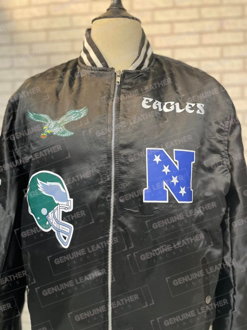 MA-1 Philadelphia Eagles Black Bomber Jackets