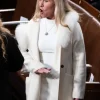 Marjorie Taylor Greene Varsity Fur Coat