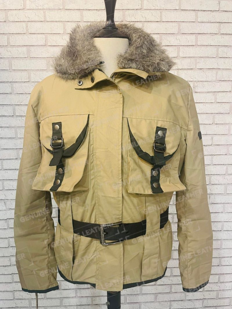 Mens Fur Collar Down Padded Jacket