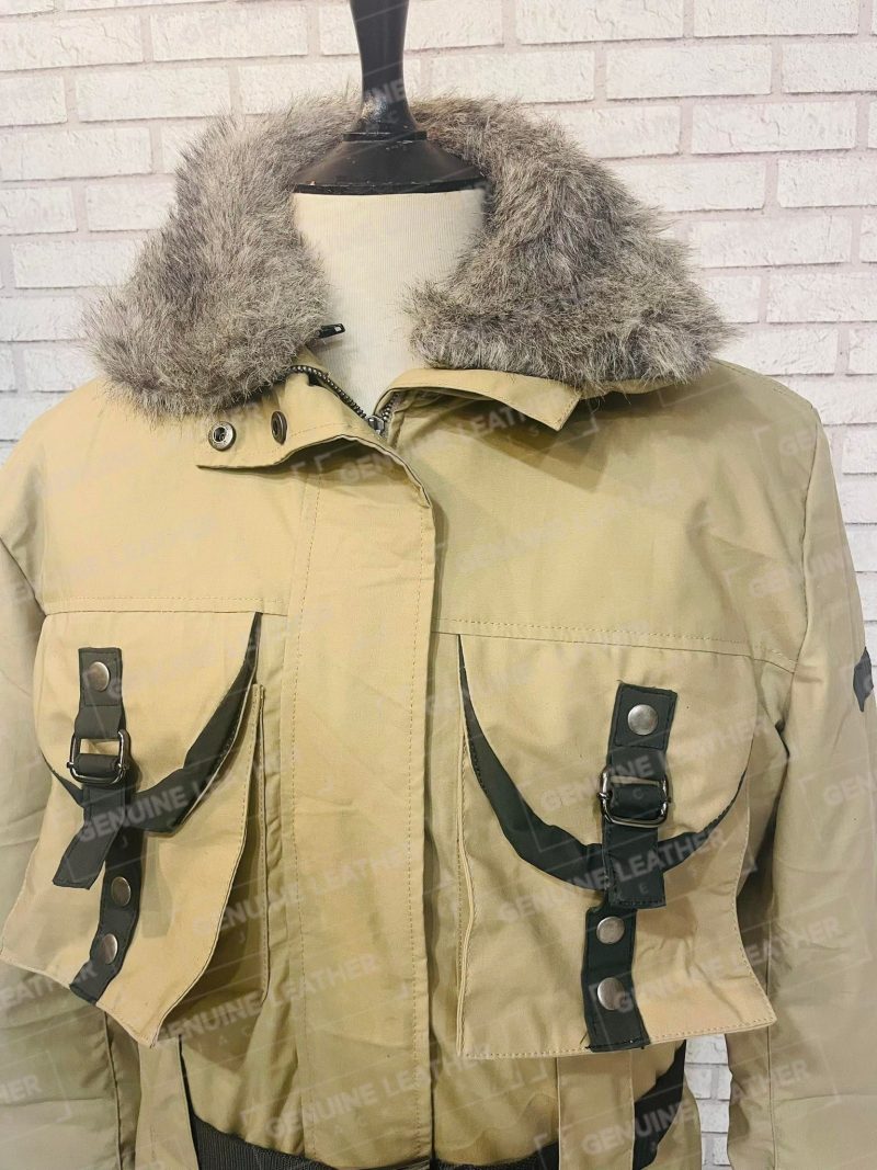 Mens Fur Collar Padded Jacket