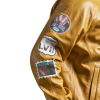 Men's Super Bowl Starter Brown Varsity Jacket