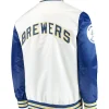 Milwaukee Brewers Starter Blue & White Jackets