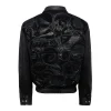 NBA Megapatch Leather Black Jackets