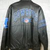 NFL Dallas Cowboys Black Leather Jackets