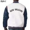 New Orleans Pelicans Renegade White & Navy Jacket