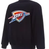Oklahoma City Thunder Navy Blue Wool Jacket