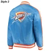 Oklahoma City Thunder Orange and Blue Jacket