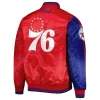 Philadelphia 76ers Fast Break Royal & Red Jackets