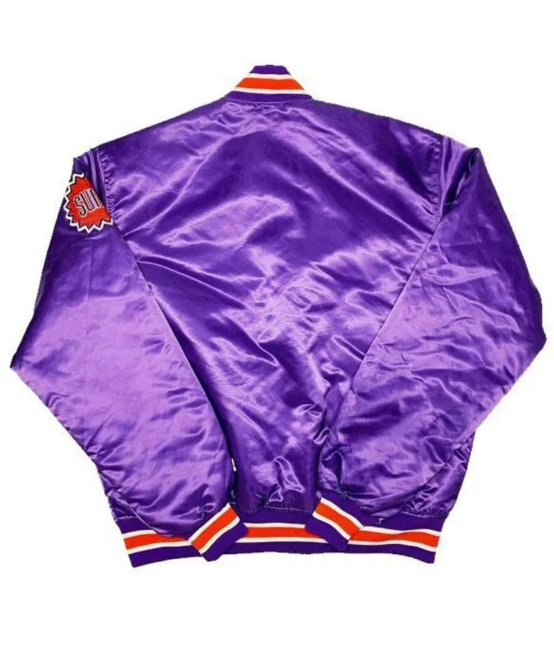 Phoenix Suns NBA Purple Bomber Jackets