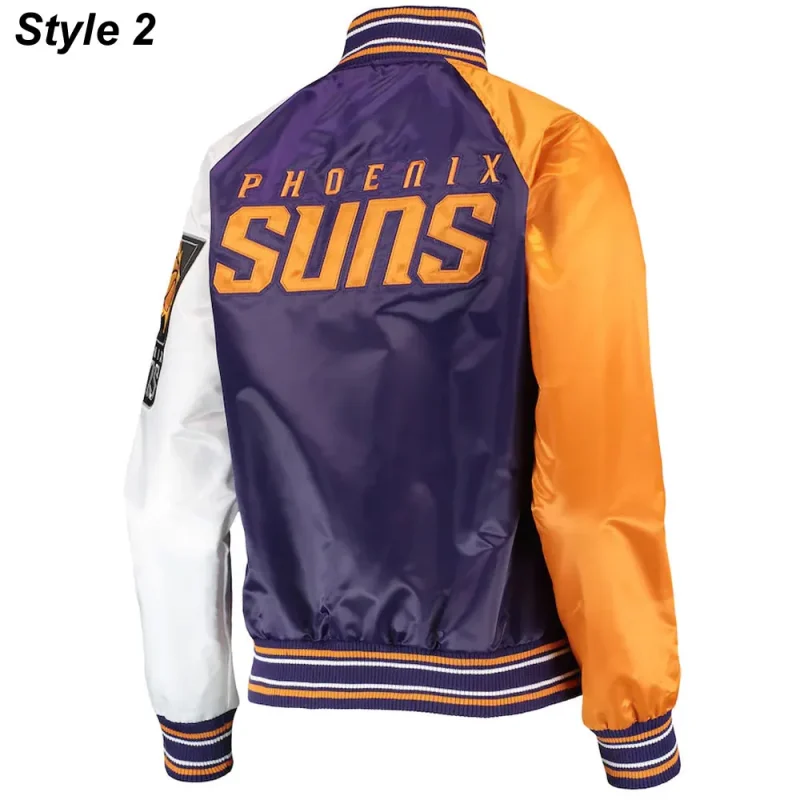 Phoenix Suns Reliever Purple & Orange Jackets