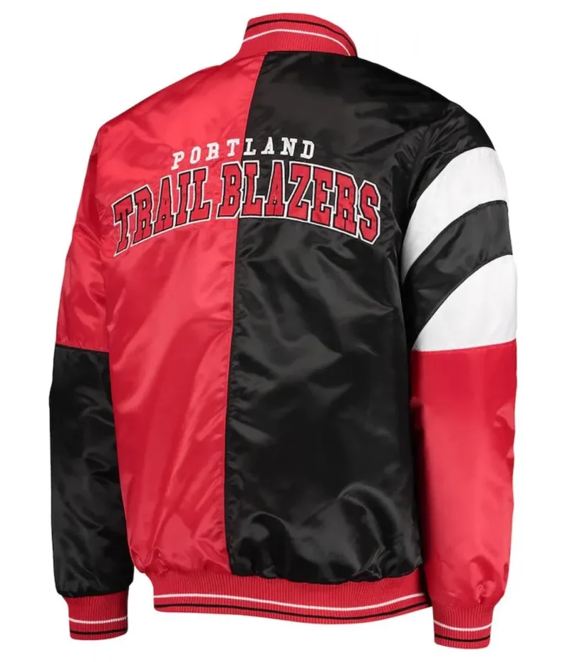 Portland Trail 75th Anniversary Leader Black & Red Jackets