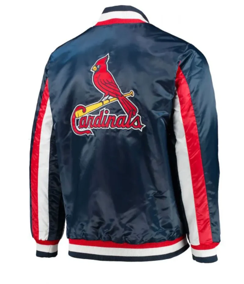 Starter St. Louis Cardinals The Ace Satin Blue Jackets