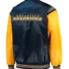 Starter Varsity Nashville Predators Blue and Yellow Jackets