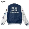 Super Bowl 5x Champions Dallas Navy & White Jacket