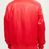 Tampa Bay Buccaneers Wordmark Satin Red Jackets