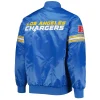 The Pick and Roll LA Chargers Satin Powder Blue Jackets