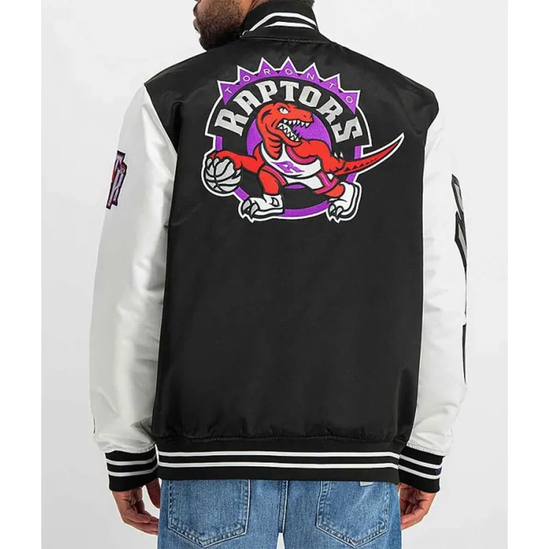 Toronto Raptors Team Origins Varsity Satin Jackets