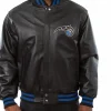 Varsity Orlando Magic Black Leather Jacket