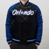 Varsity Orlando Magic Satin Jacket