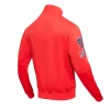 Washington Nationals Classic DK Red Track Jackets