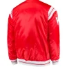 Wisconsin Badgers Starter Satin Red Jackets