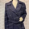 Womens Wool Blend Peacoat