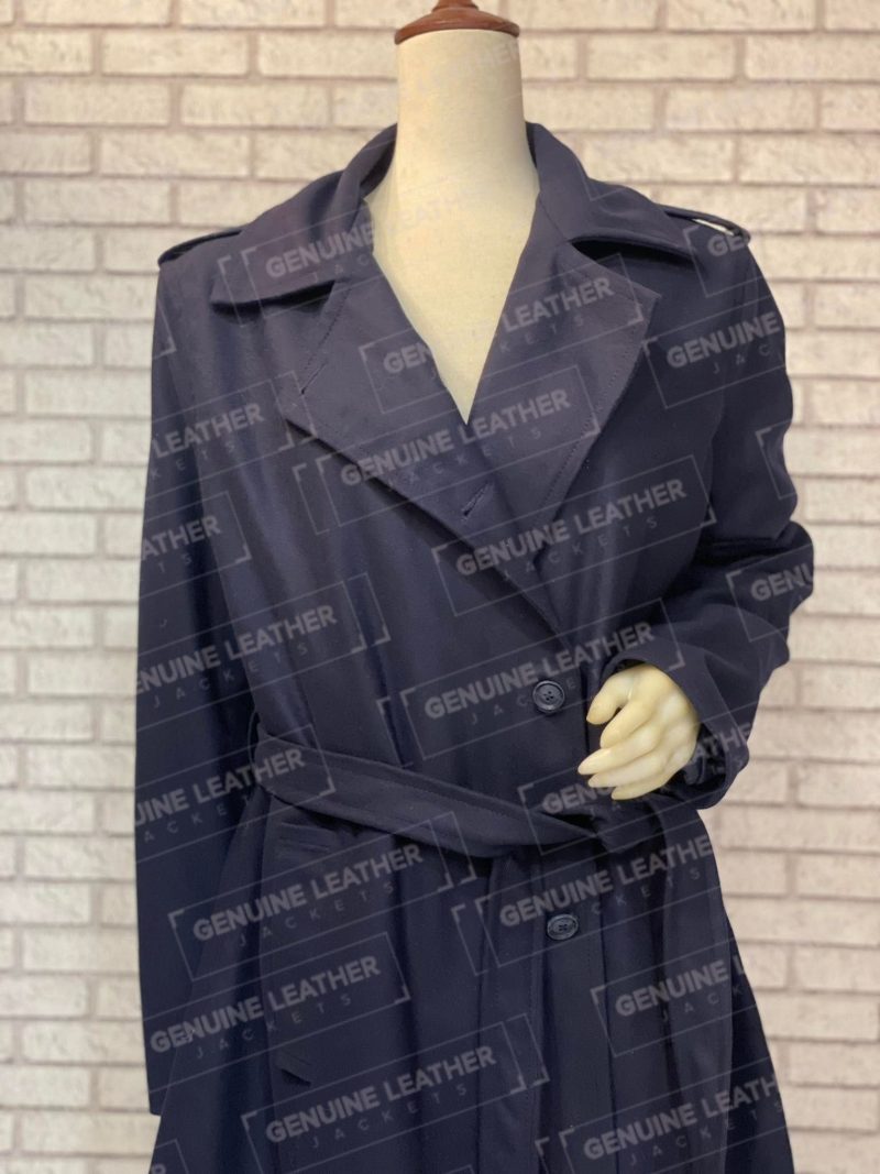 Womens Wool Blend Peacoat