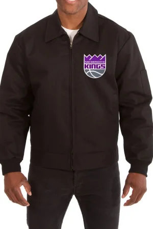 Workwear Sacramento Kings Black Jacket