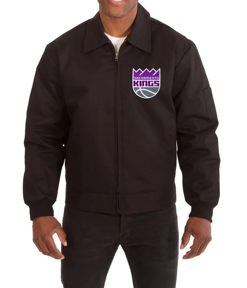 Workwear Sacramento Kings Black Jacket
