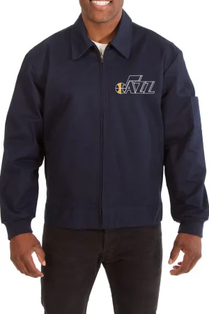 Workwear Utah Jazz Navy Blue Jacket