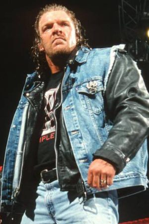 Triple H Denim Leather Jacket